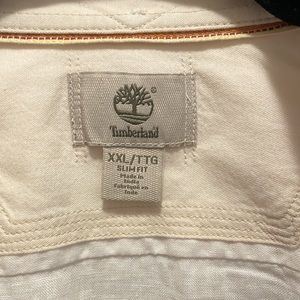 Men’s Linen Timberland button down shirt